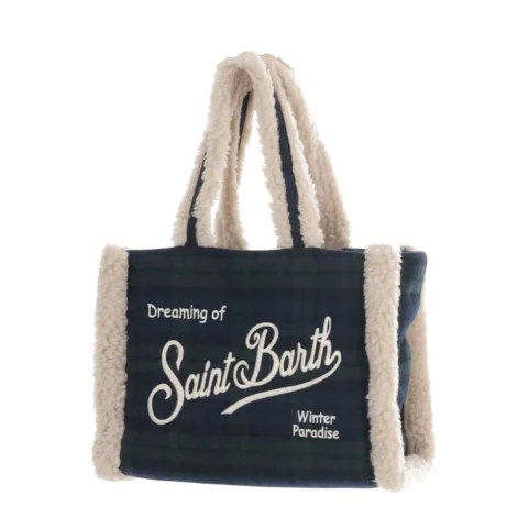 Дамска чанта COLETTE SHEARLING SAINT BARTH — снимка 5