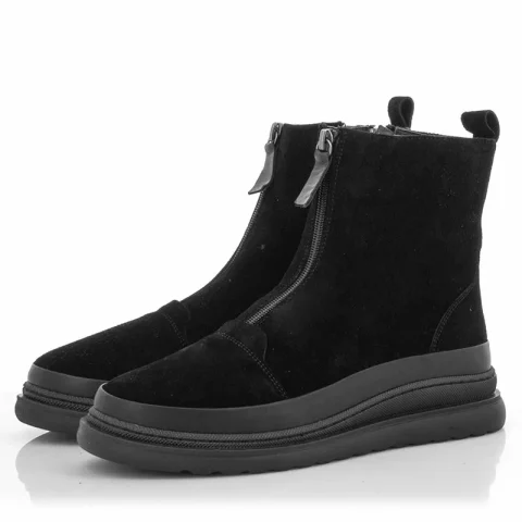 Дамски Равни Боти VERONELLA – 261-403 BLACK — снимка 2