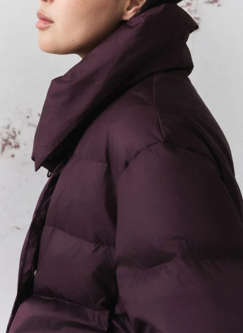 Пухено яке с 'Water repellent' обработка Marella Monochrome Mlldalmata — снимка 4
