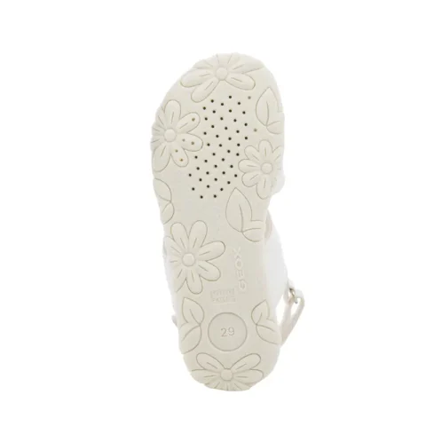 Сандали Момичета GEOX – J358ZB C0050 J SANDAL HAITI GIRL WHITE/RED — снимка 4