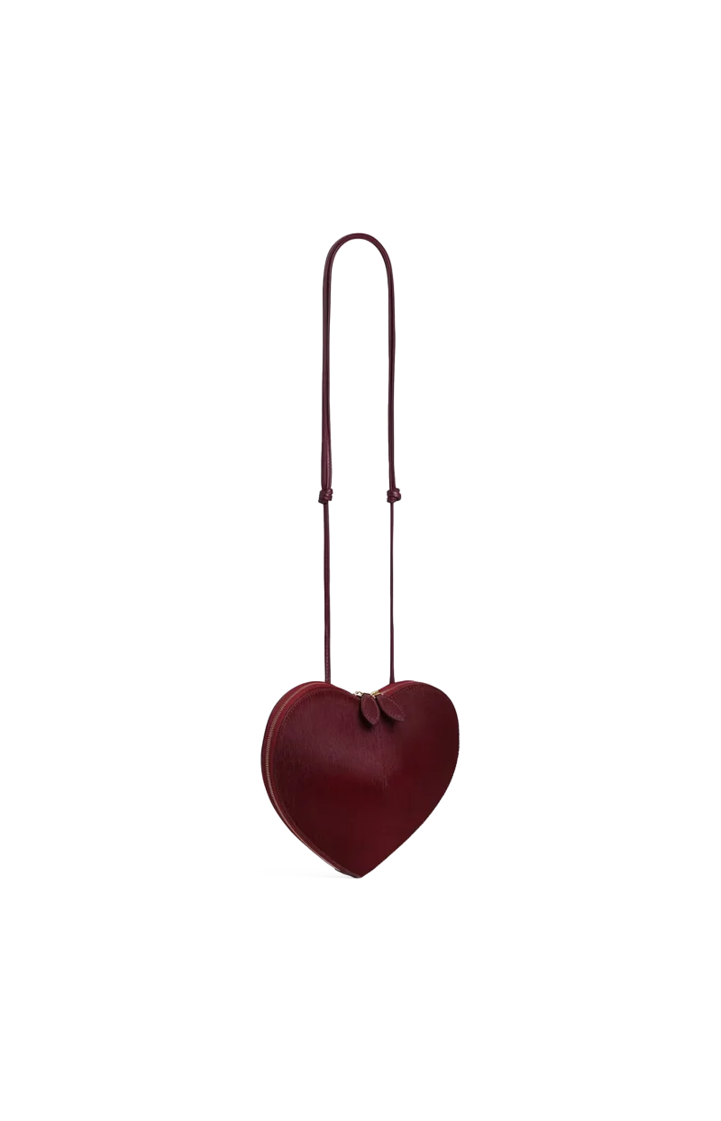 Le Coeur Bi-Material Bag in Haircalf — снимка 2