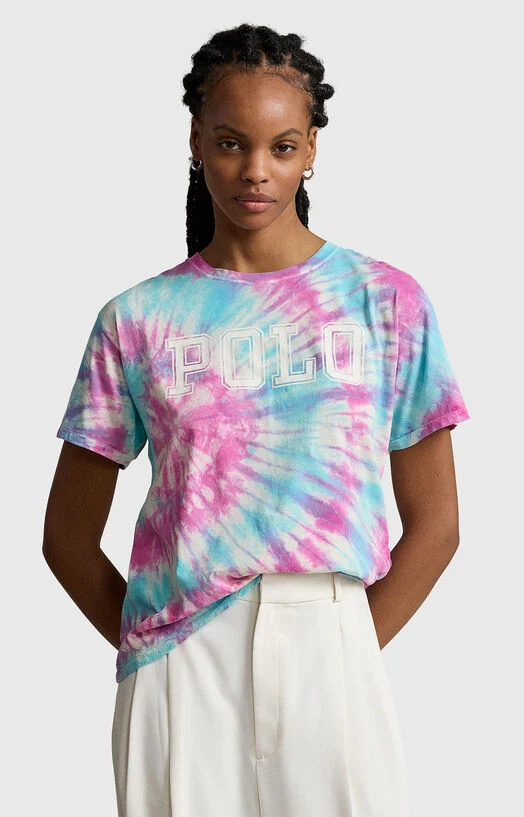 Тениска с tie-dye ефект