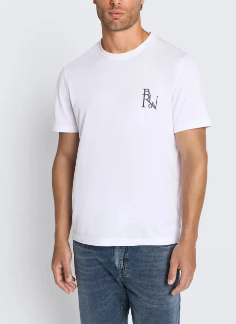 Тишърт с бродерия 'Regular fit' Brioni