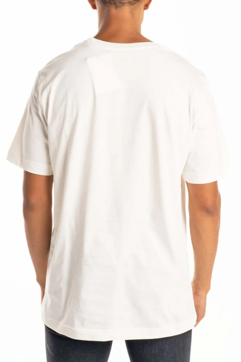 T-Shirt Jersey 24EI1P0F02A6325 1102 panna — снимка 2
