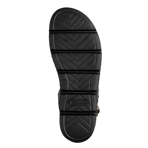 Дамски Равни Сандали TAMARIS – 1-28227-46-098 BLACK COMB — снимка 6