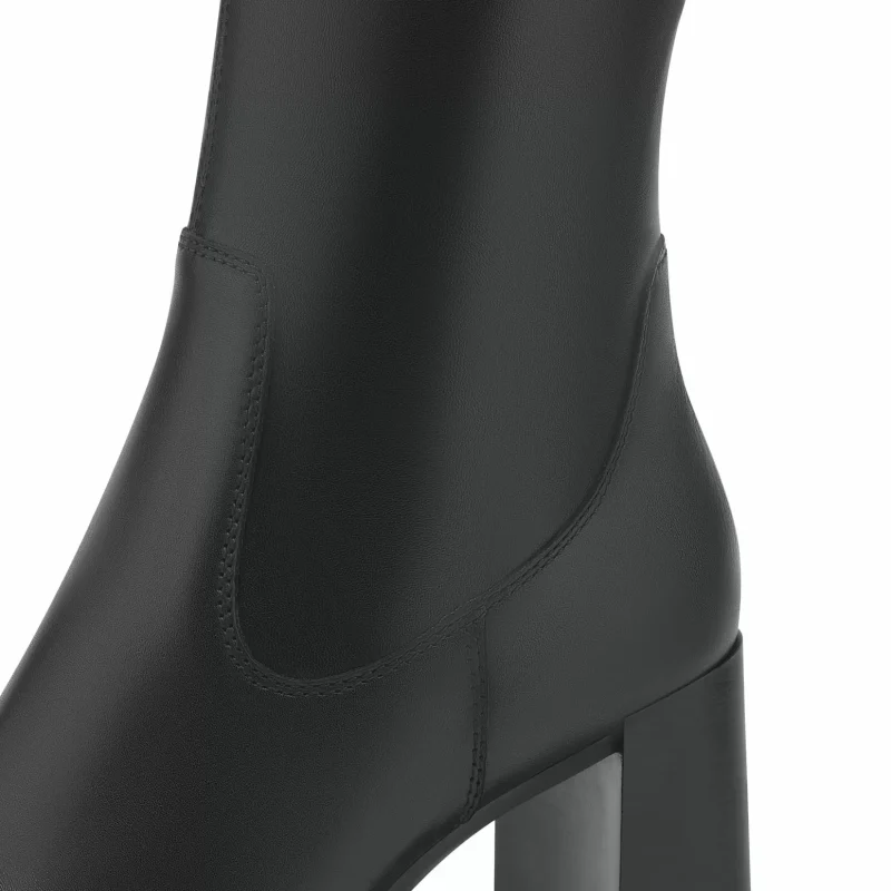 Ботуши На Ток TAMARIS – 1-25517-41-001 BLACK — снимка 4