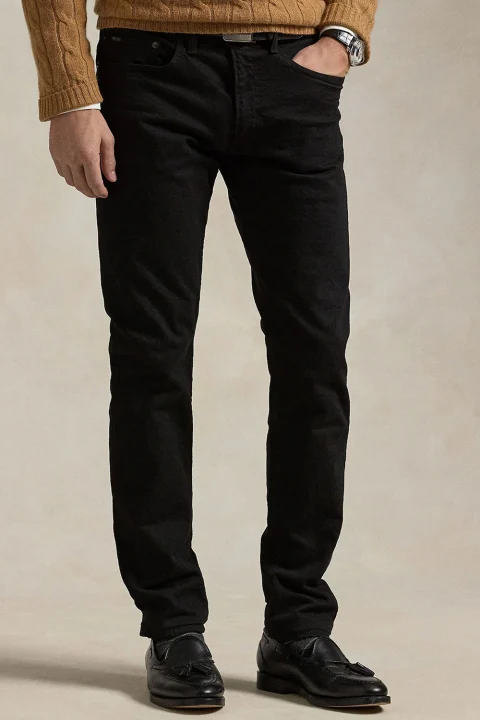 Jeans Low Str Sullivan Slim 710956083001 001 black — снимка 2