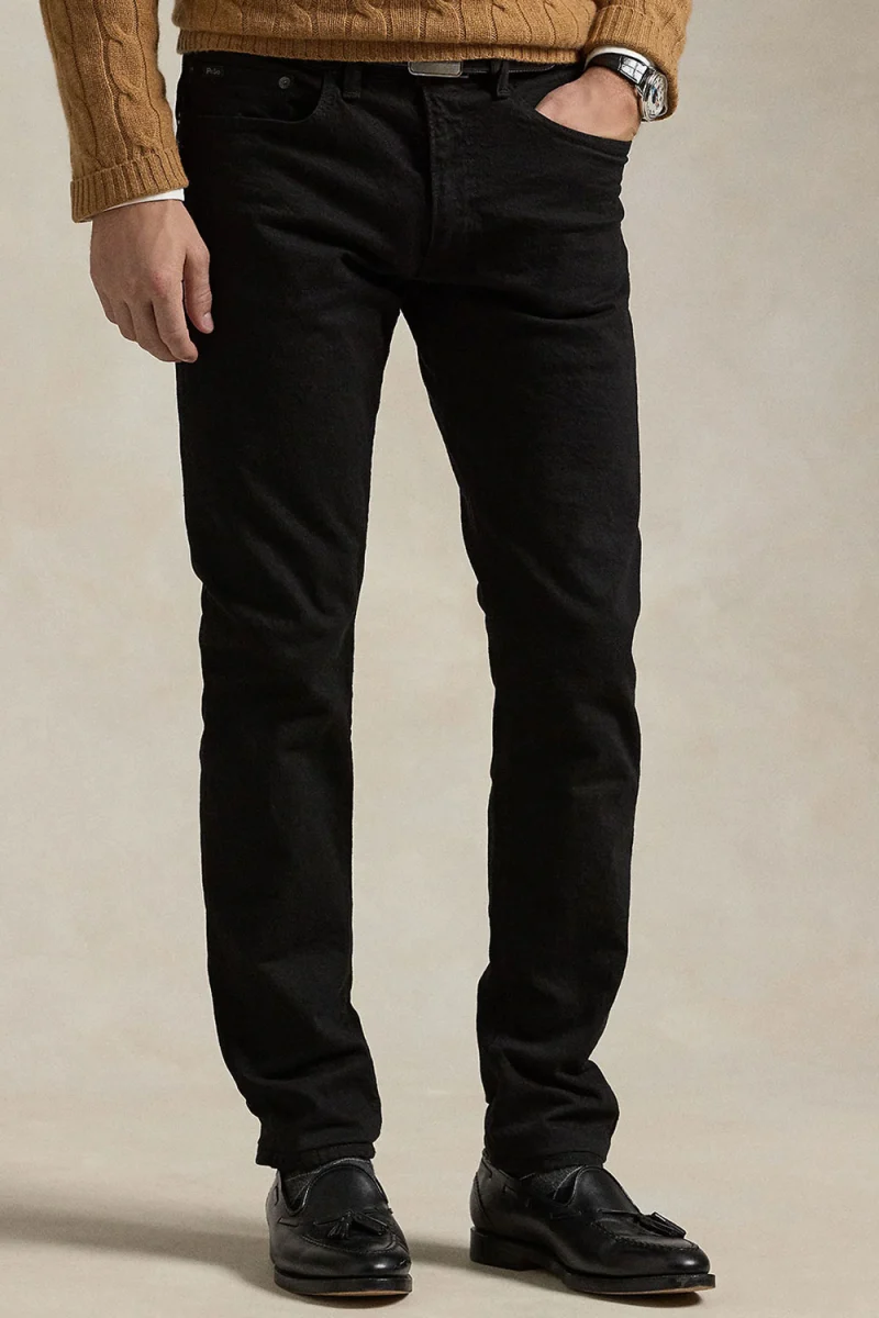 Jeans Low Str Sullivan Slim 710956083001 001 black — снимка 2