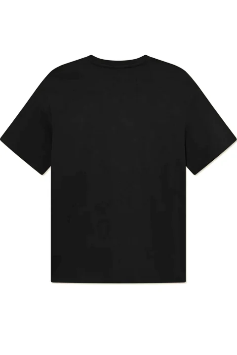 T-Shirt Crew 1000211 100-black — снимка 2