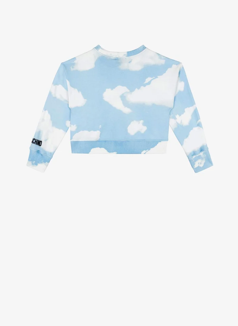 Блуза с тематичен принт Moschino Kids — снимка 3