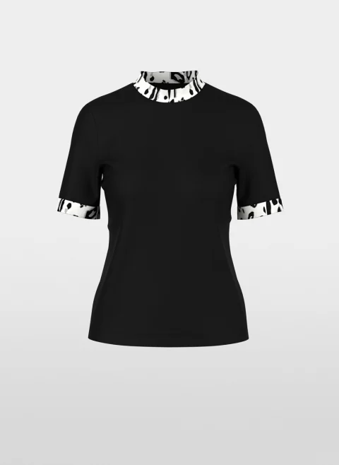 Тишърт с 'leopard' мотив Marc Cain Sports — снимка 10