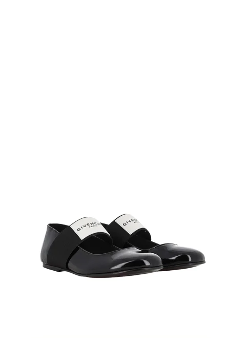 Балеринки с лого Givenchy Kids — снимка 2