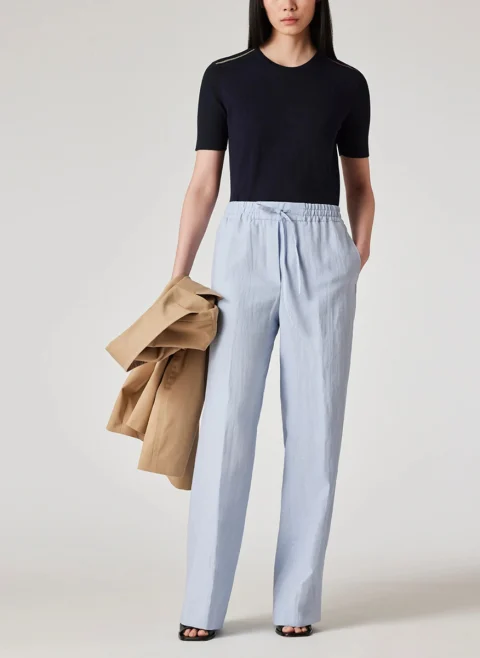 Тишърт от фино плетиво 'Signature Stripe' Paul Smith — снимка 3