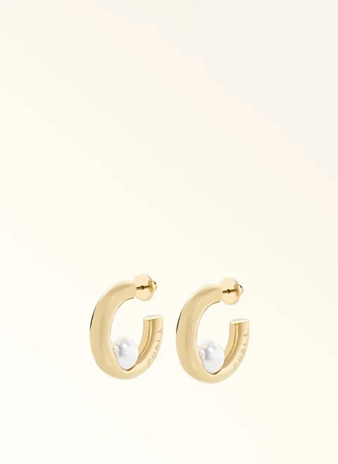 Обеци Furla Piercing Color Oro