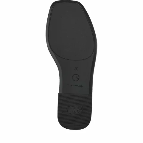 Дамски Равни Чехли TAMARIS – 1-27100-42-001 BLACK — снимка 6