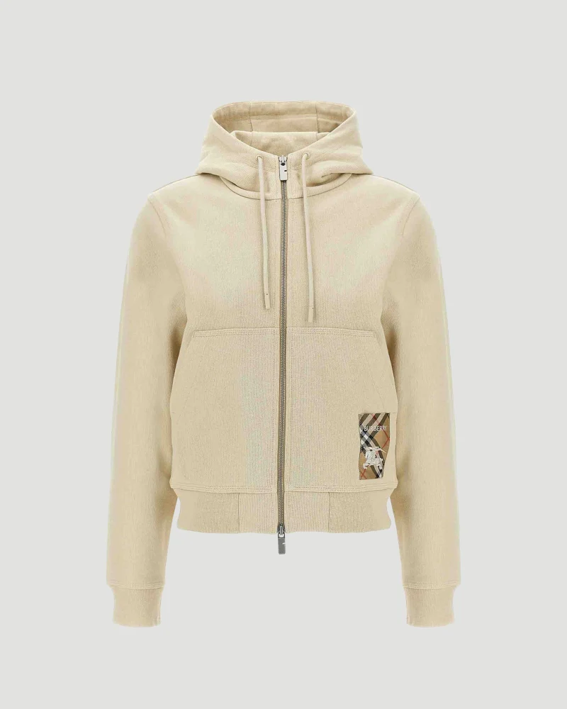 Check Label Hoodie
