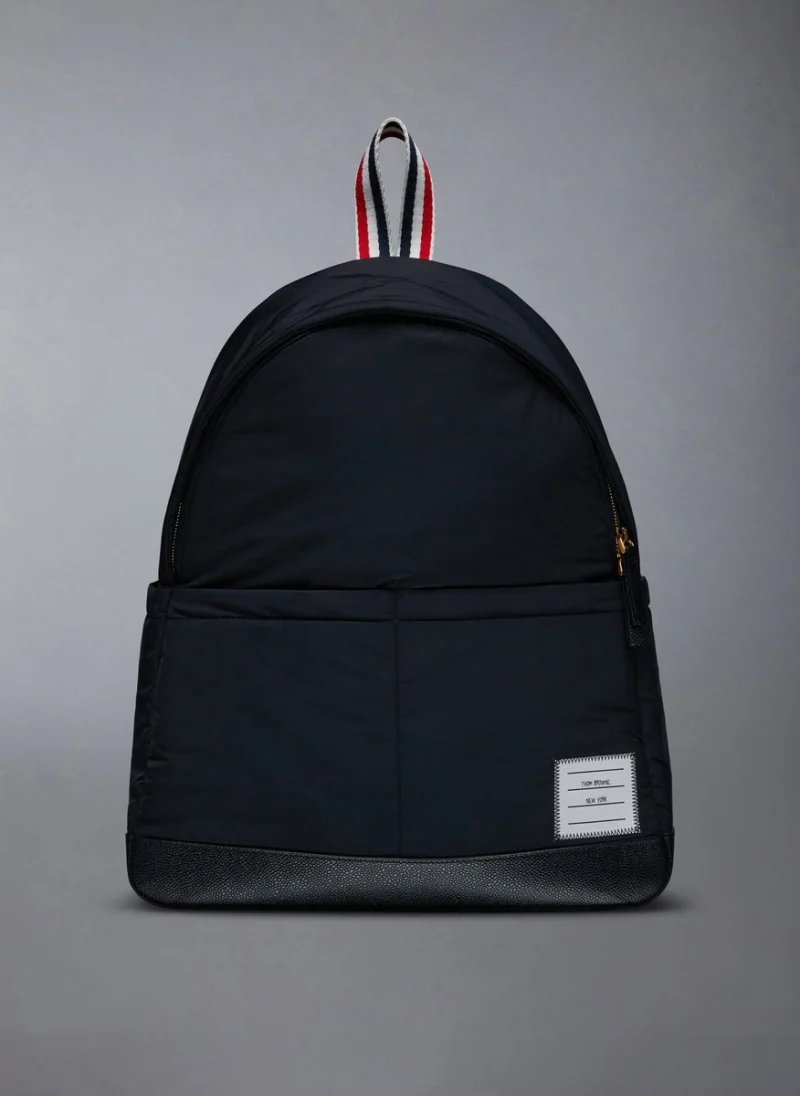 Раница с кожени детайли Thom Browne