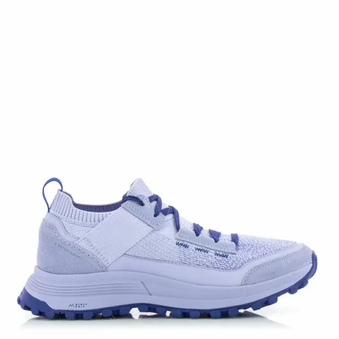 Дамски Сникърс CLARKS – 26172716 ATLTREK KNIT WP LILAC
