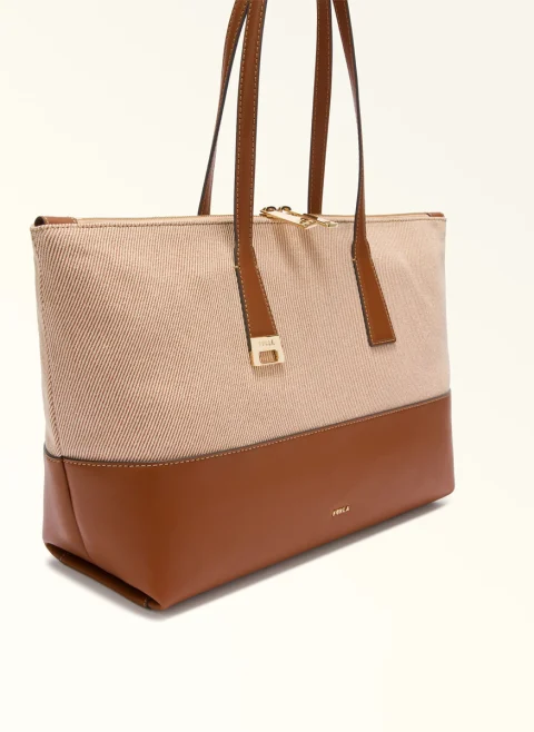 Furla Olivia 'Tote Bag' Toni Cognac L — снимка 5