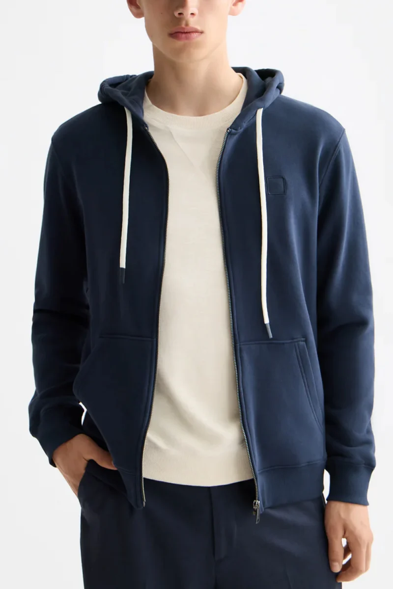 Жилетка Full Zip Logo Hoodie 181281 410 sky captain — снимка 2