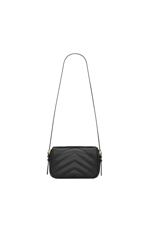 Saint Laurent Loulou Toy Crossbody in Matelassé Lambskin — снимка 2