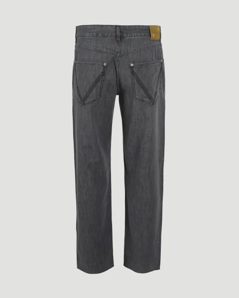 Vintage Black Straight Jeans — снимка 3