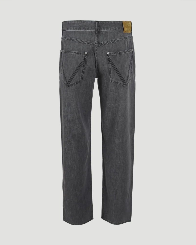 Vintage Black Straight Jeans — снимка 3