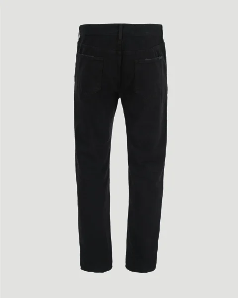 Baggy Jeans in Carbon Black Denim — снимка 2