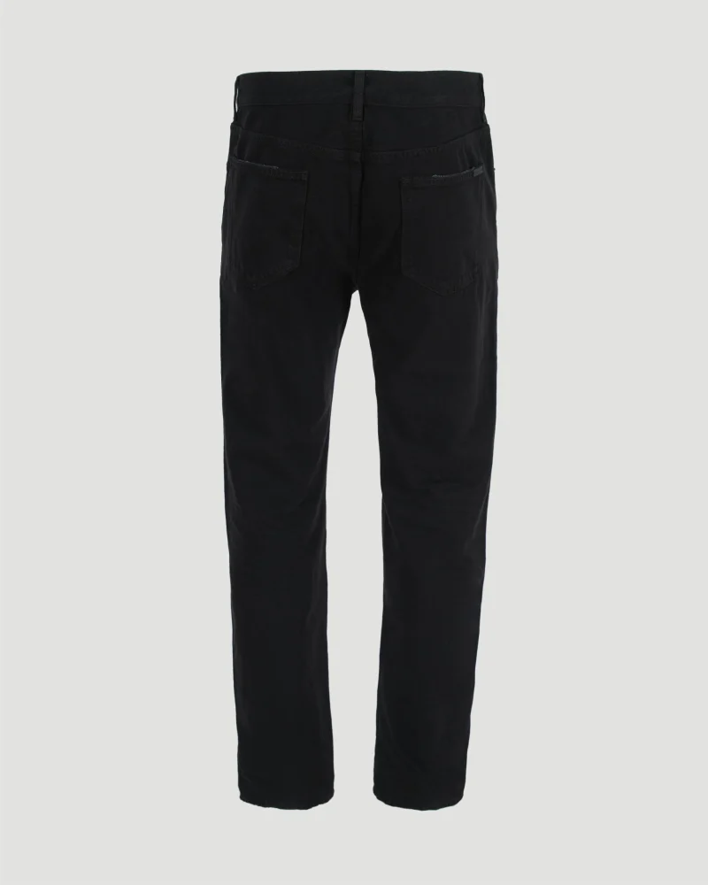 Baggy Jeans in Carbon Black Denim — снимка 2