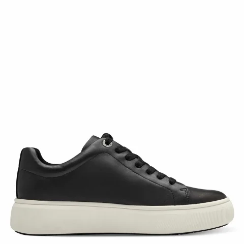 Дамски Сникърс TAMARIS – 1-23736-42-003 BLACK LEATHER_3 — снимка 2