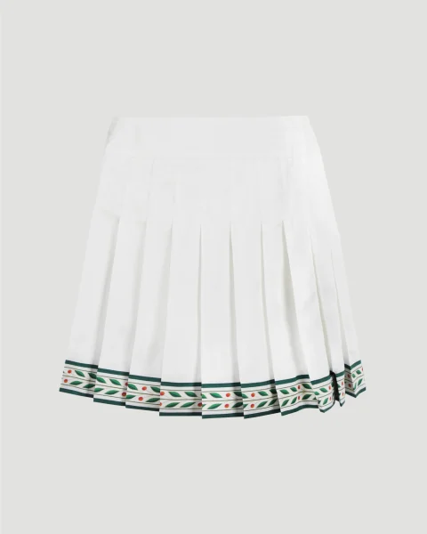 Laurel Silk Tennis Skirt — снимка 3