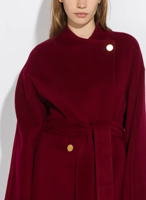 Палто от вълна и кашмир Alberta Ferretti — снимка 6