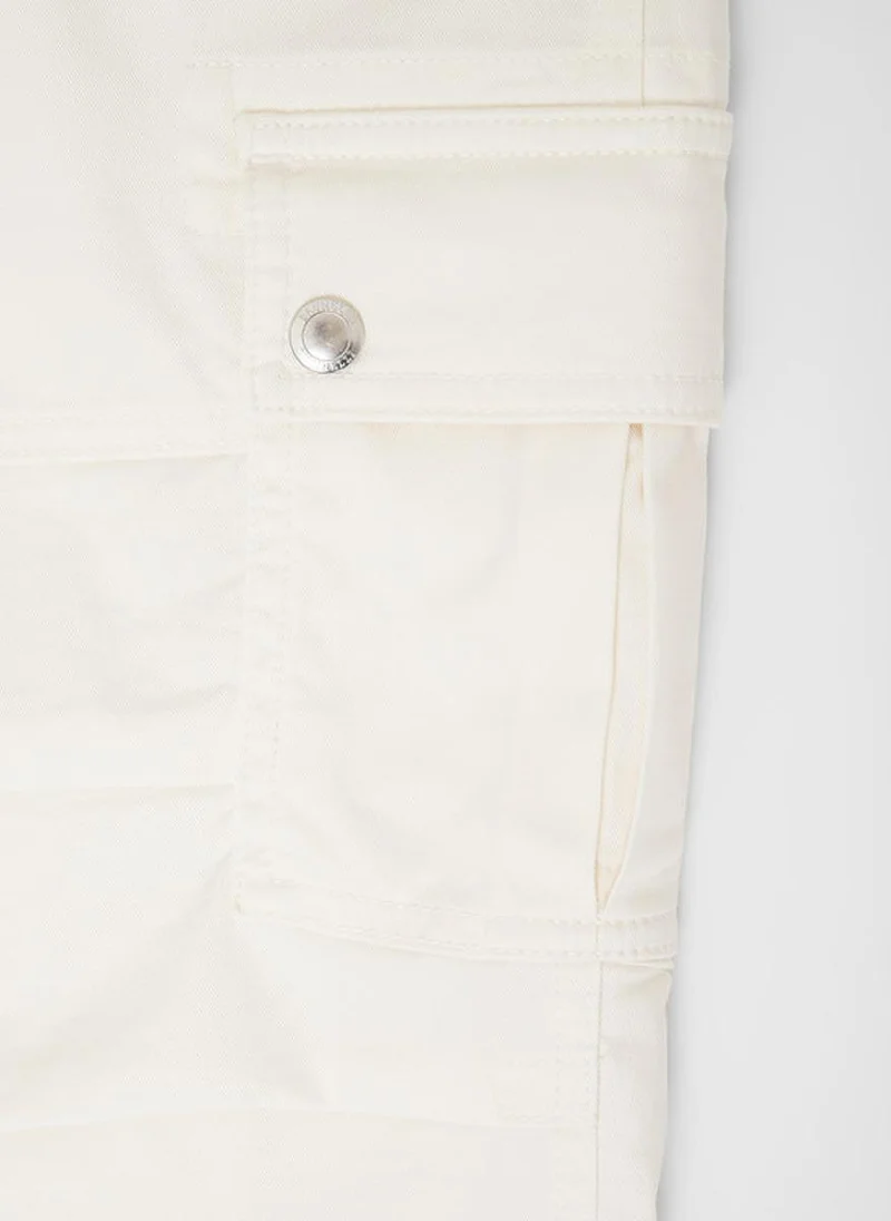 Памучен панталон Brunello Cucinelli Kids — снимка 2