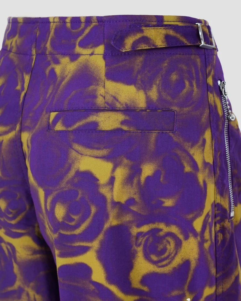 Rose Print Trousers — снимка 4