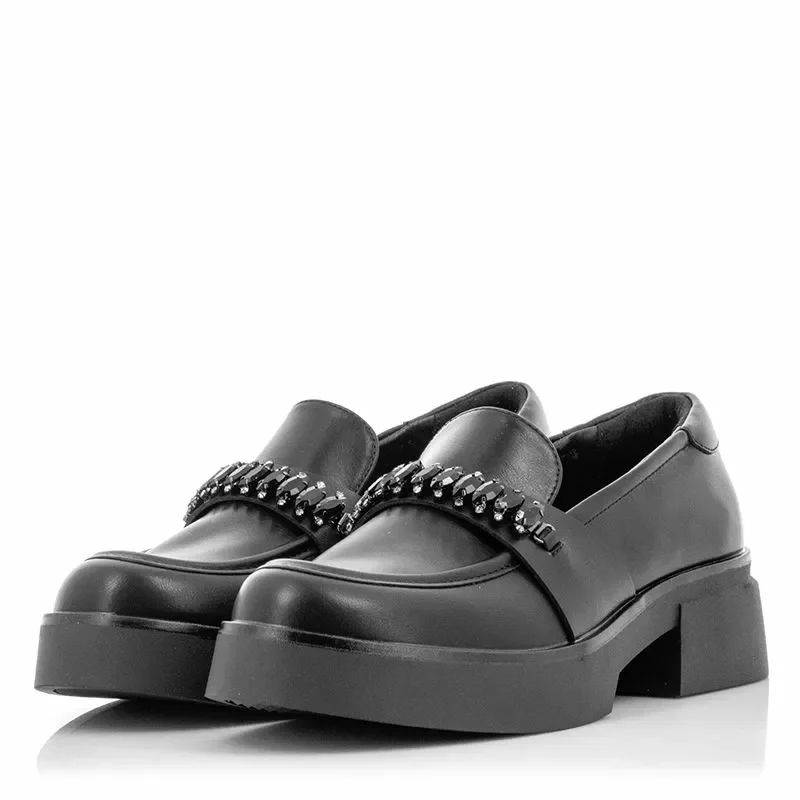Дамски Лоуфър QUEEN HELENA – X29-42-BLACK — снимка 3