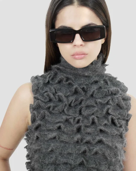 Rectangular Sunglasses Grey — снимка 2