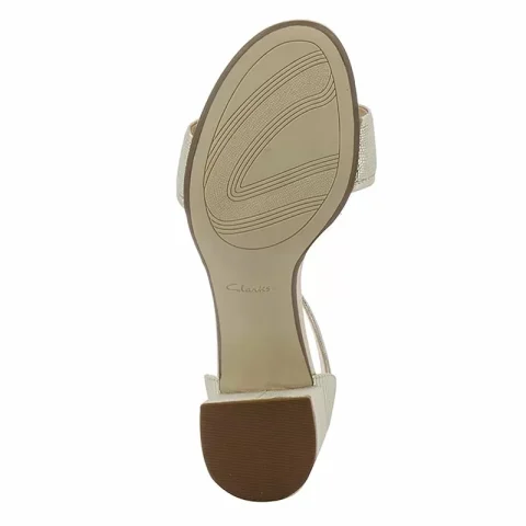 Дамски Сандали На Ток CLARKS – 26181296 EZORIA MAE CHAMPAGNE INT — снимка 5