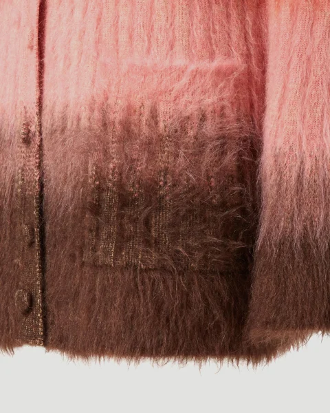 Multicolour Mohair and Wool Cardigan — снимка 2