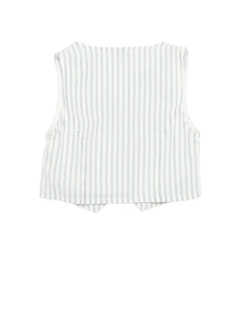 Раиран елек с бродерия Moschino Kids — снимка 2