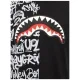 Мъжка черна тениска SPLIT GRAFFITI SPRAYGROUND — снимка 4