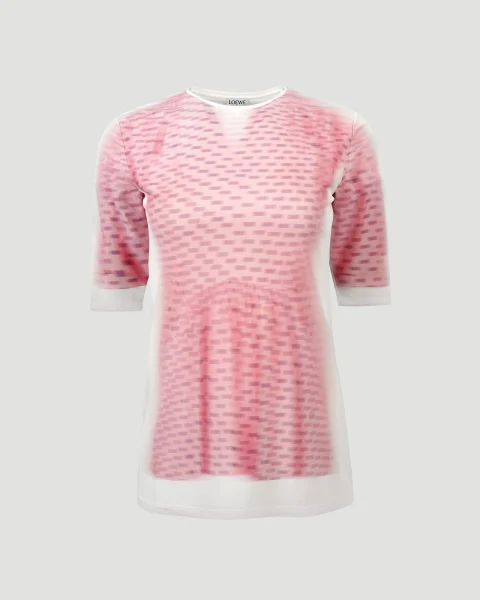 Short Sleeve Top in Mesh