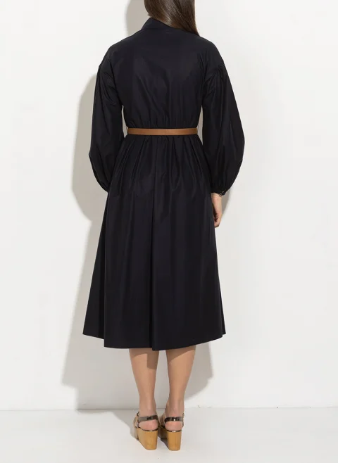 Рокля-риза с колан Max Mara Studio Mstmarmo — снимка 3