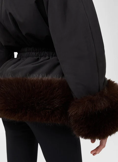 Яке с 'faux fur' детайли 'Brina' The Andamane — снимка 4