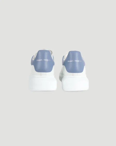 Oversized Sneaker in White and Blue — снимка 3