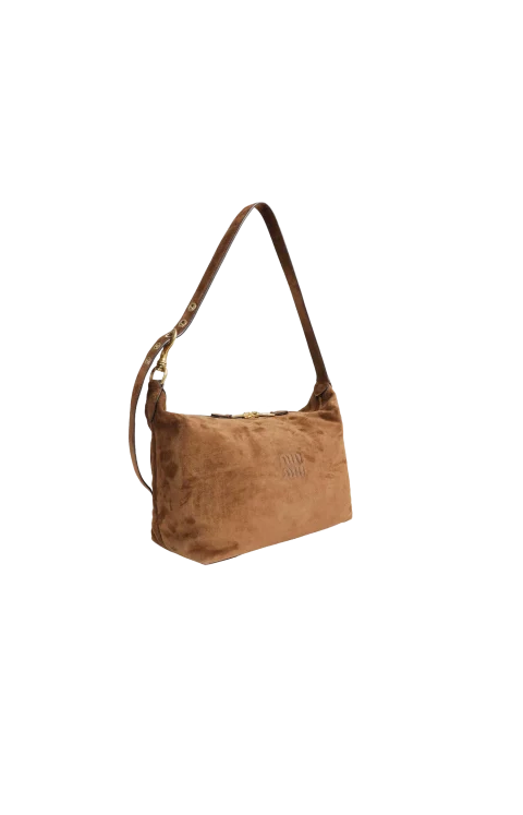 Spirit Suede Bag in Cocoa — снимка 2