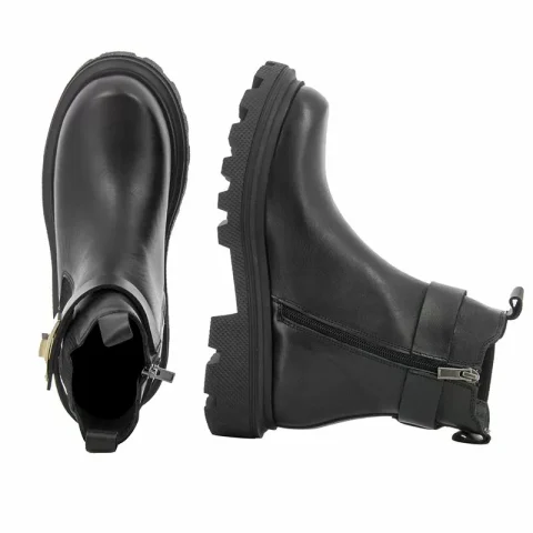 Дамски Равни Боти CARLO FABIANI – 252-38802 BLACK — снимка 5