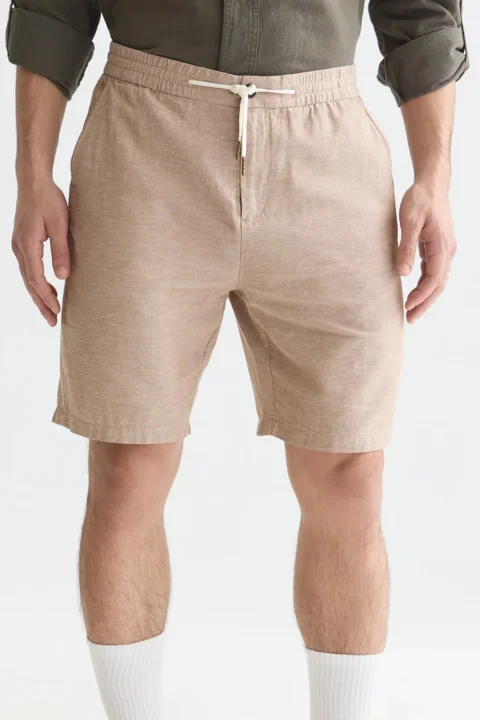 Бермуда Fave Cotton Linen Regular Fit Chino 184653 230 amphora — снимка 2