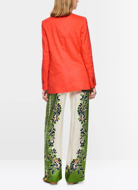 Сако с лен Marc Cain Collections — снимка 11