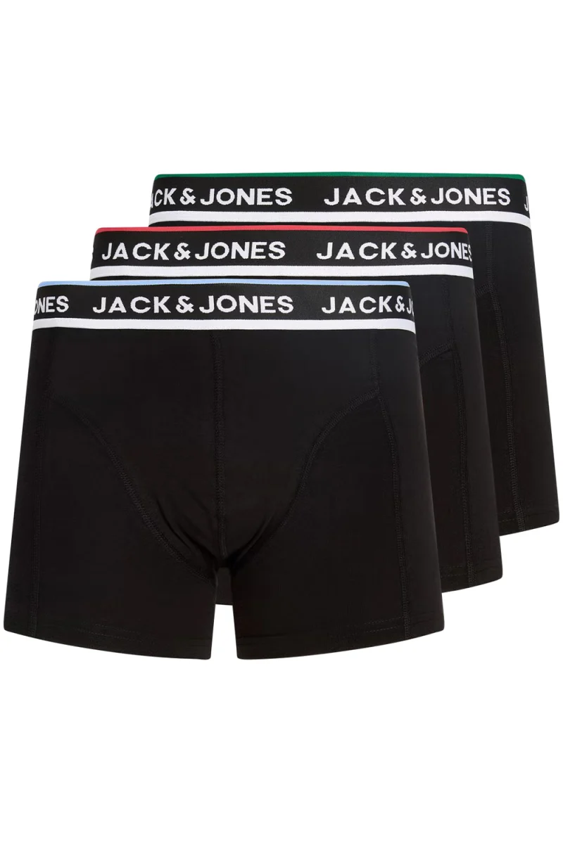 Бельо (Pack of 3) Jacsway Solid Trunks 12298997 C-N10 black