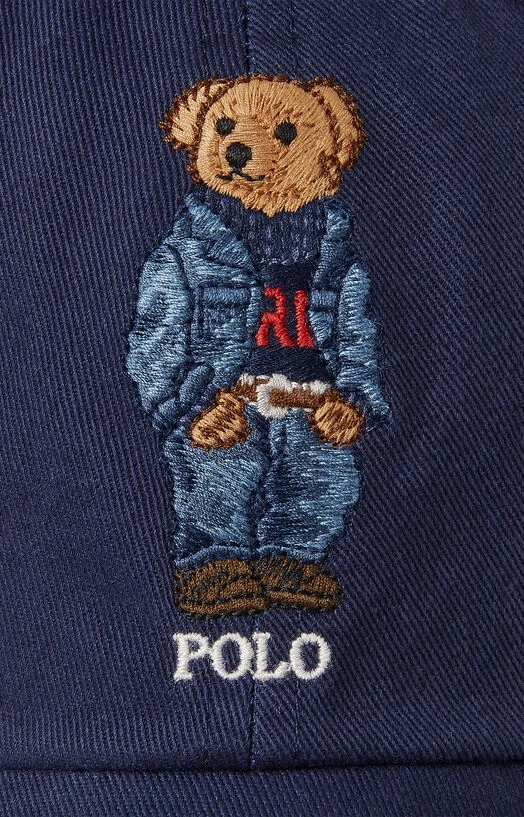 Тъмносиня шапка POLO BEAR — снимка 3